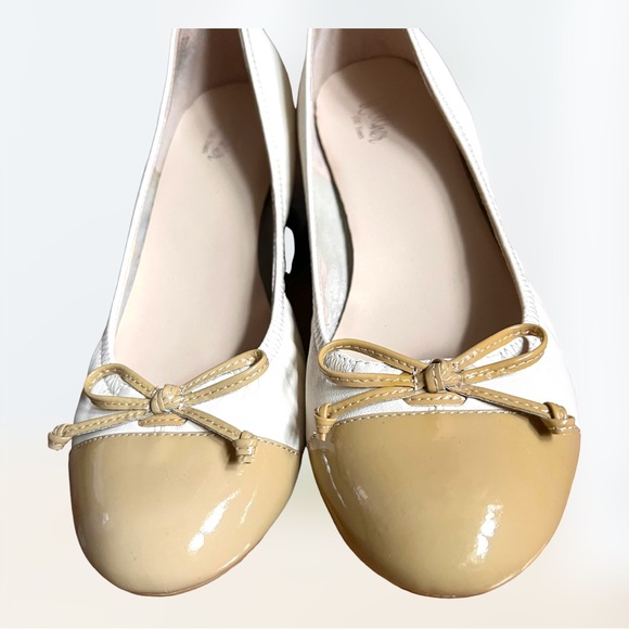 Wittner Leather Ashes Round Toe Slip On With  Bow ,Wedge Sole size 40 AU 9.5 - Picture 3 of 10